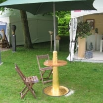 Amsterdamse  parasolvoet  Bladgoud